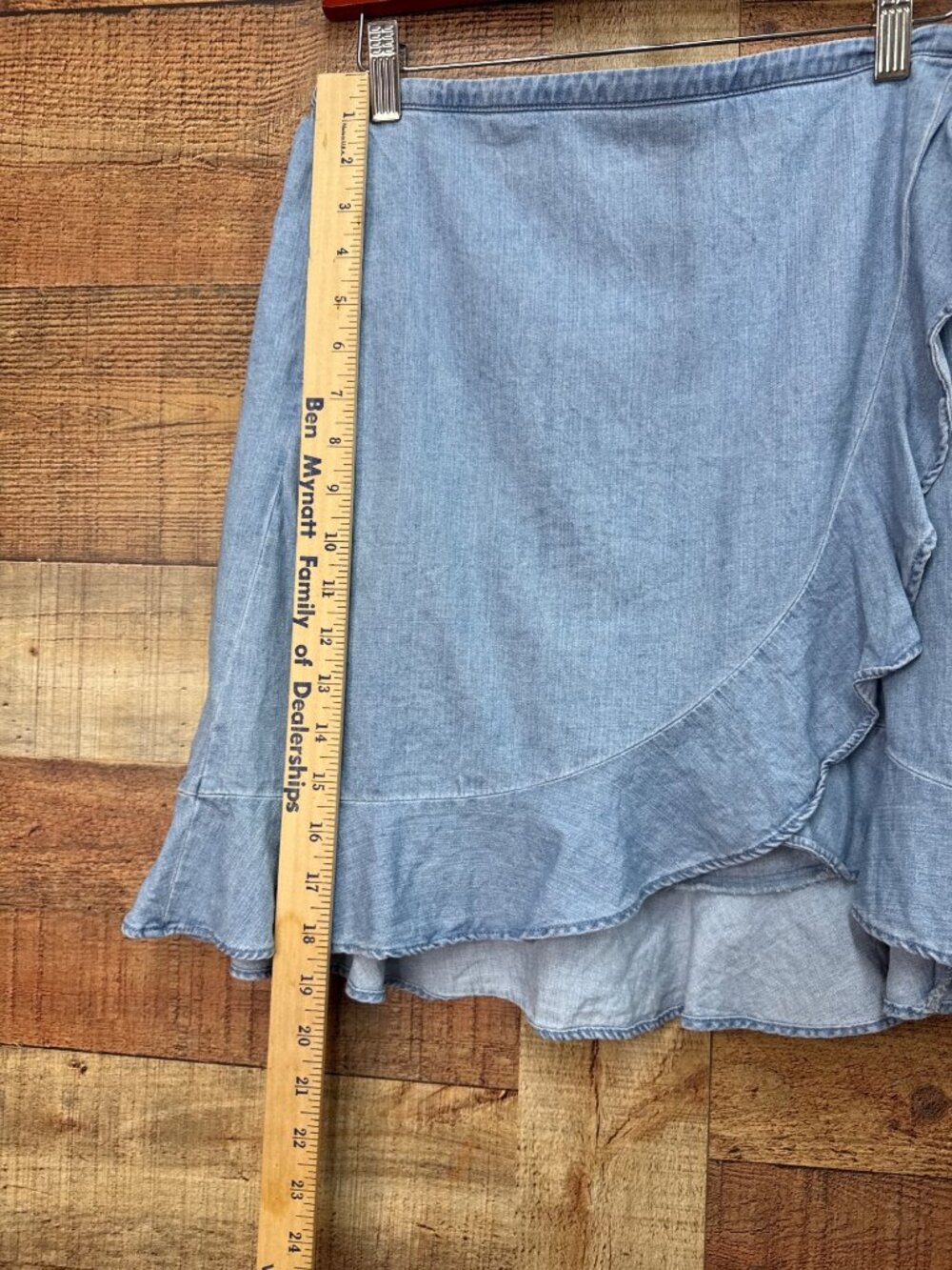 J.Crew Wrap Skirt With Ruffle Hem Size S - Picture 2 of 6
